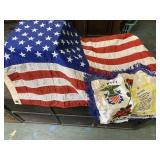 U.S. Flag & U.S. Navy Pillowcase