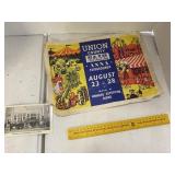 Union County Fair Poster & Anna Postcard