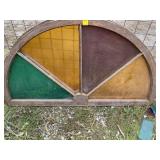 2 Stained Glass Windows: 1 Panel on Each 62x35