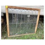 Leaded Glass Window 44x39.5