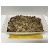 5000+ Unsorted Wheat Pennies