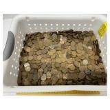 5000+ Unsorted Wheat Pennies