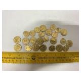 25 Replica Gold Ancient Coins NOTE: Not All Gold