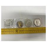 (4) 1982, 83, & 84 Presidential Coins