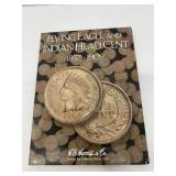 38 Indian Head Pennies in Book