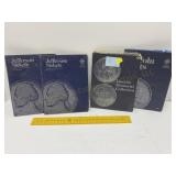 2 Partial Books Jefferson Nickels & 2 Partial