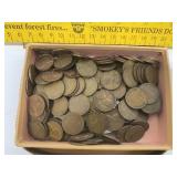 155+ Unsorted Wheat Pennies