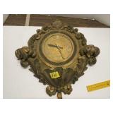 Chalk Wall Clock/Candle Sconce