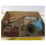 Mold, Lead Mold, Petrified Wood, Hen on A Nest,