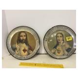 Mother Mary & Jesus Prints on Mirror
