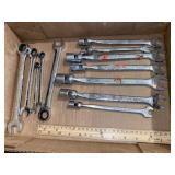 Open End Swivel Socket Wrenches & Ratchet; S-K,
