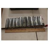 ½ Inch S-K Deep Well 1 1/8 Down to ½