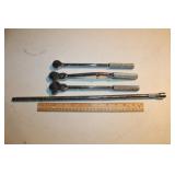 S-K 3/8 Ratchet Set and 17 ½ Inch Extension