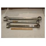 3 Allen Combination Wrenches: 1 13/16, 1 ½, 1 3/8