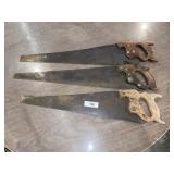 Three Handsaws