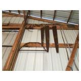 Log Saws, Bow Saw, & More NOTE Items are Screwed