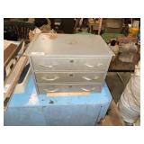 Three Drawer Hardware Cabinet w/ Hardware No Key