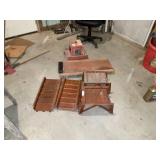 Set of Knockdown Car Ramps, Creeper, & Mechanics