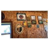 Prints, Mirror, & Sign