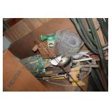 Garden Supplies, Sprinklers, Hose, Pruners