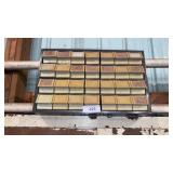 28 Drawer Hardware Cabinet 18x11x11