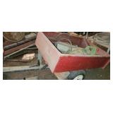 Pull Behind Lawn Cart