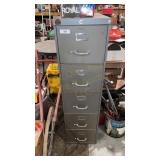Five Drawer Filing Cabinet 15x29x57.5