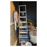 8 Foot Wooden Ladder
