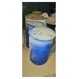 Two Plastic Barrels