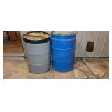 Two Plastic Barrels