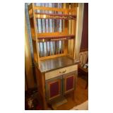 Hutch w/ Stainless Steel Top 28.75x17.25x69.5