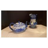 Victoria Ware Ironstone Pitcher and Victoria Ware