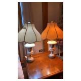 Pair of 28" Table Lamps Works