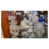 Candle Sticks, Broken Bell, Sugar, & Trays