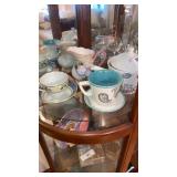 Teapot, Cups, Saucer, & Creamer