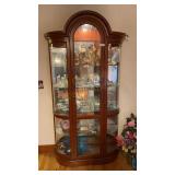 Lighted Curio Cabinet Works Approx. 46 x 15 x