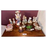 Figurines Includes Precious Moments, Lefton, &