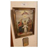 Vintage Religious Print 10.5 x 14.5