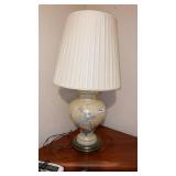 Hand Painted Table Lamp 30-Inches Tall