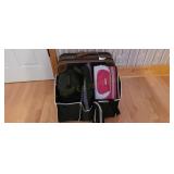 Suitcase, Bags, & Lunchbox