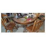 Table w/ Four Chairs 48-Inch Diameter 29.5-Inches