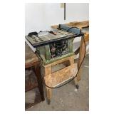 Delta 10-Inch Table Saw Works on Two Wheels