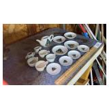 Miniature Christmas Tea Set