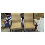 Two Swivel Patio Chairs