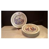 Limoges Patriotic Collector Plates