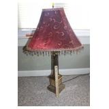 Brass Table Lamp 32"T