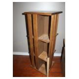 Revolving DVD Rack 11" x 11" x 29 1/2"