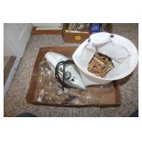 Iron, Clothespins, & Bottles