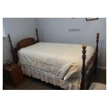 Twin Bed w/ Bedding