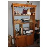 Oak Cabinet 38" x 19" x 72 1/2"